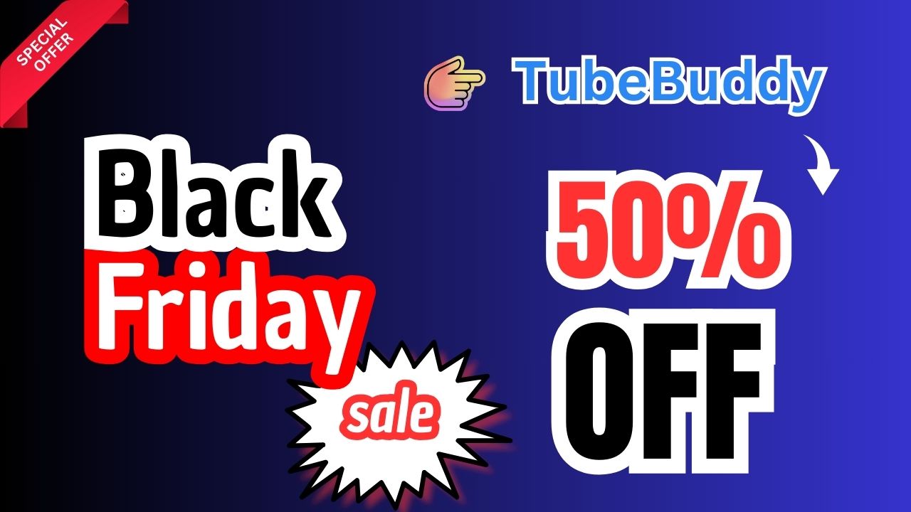 tubebuddy black friday sale